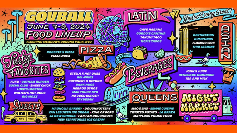Governors Ball 2024 Food Lineup Announced
