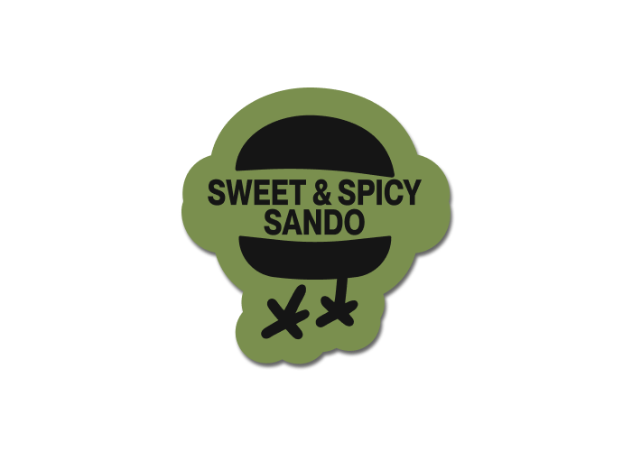 Sweet and Spicy Sando Sticker