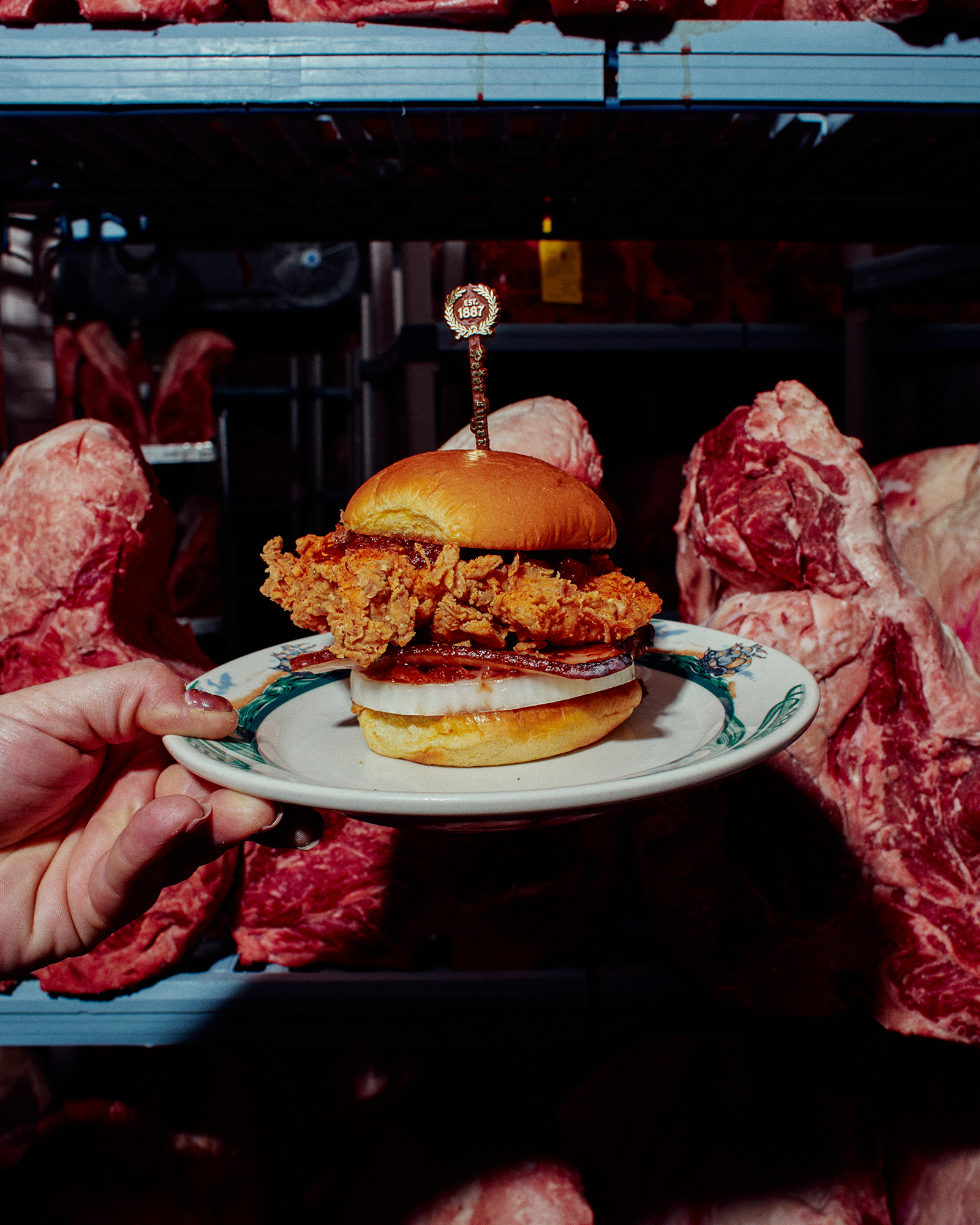 Fuku x Peter Luger: The Steakhouse Chicken Sando