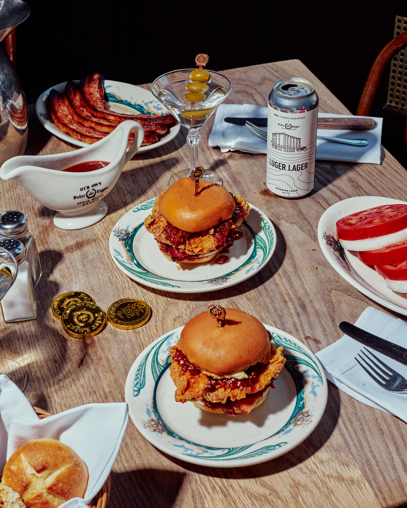 Fuku x Peter Luger: The Steakhouse Chicken Sando