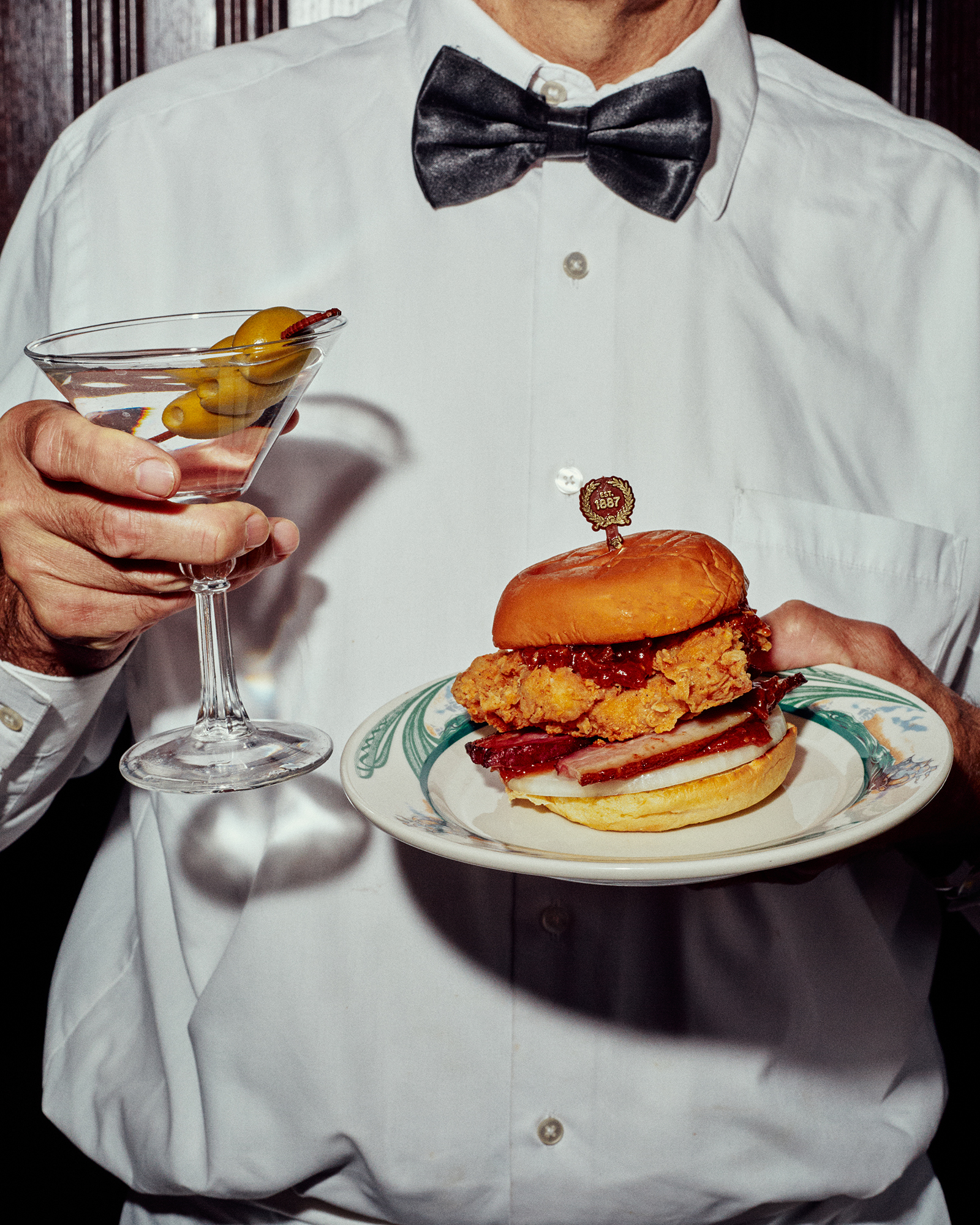 Fuku x Peter Luger: The Steakhouse Chicken Sando